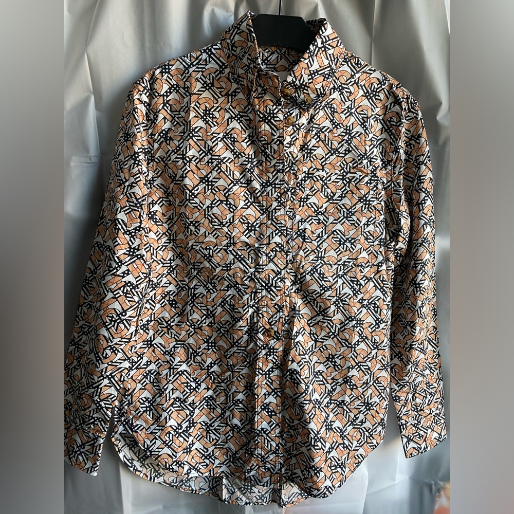 Burberry Vintage Geometric Print Shirt
